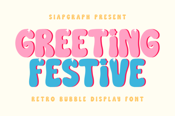 Greeting Festive Font - Featured Image