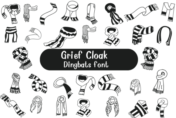 Grief Cloak Font - Featured Image