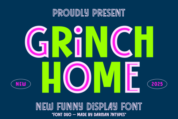 Grinch Home Font - Featured Image