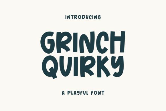 Grinch Quirky Font - Featured Image
