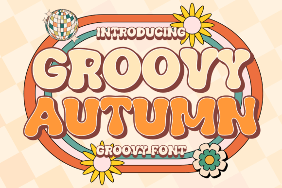 Groovy Autumn Font - Featured Image