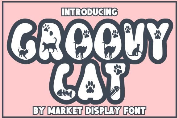 Groovy Cat Font - Featured Image
