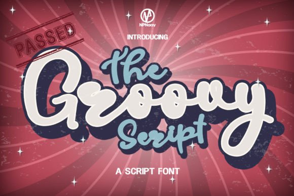Groovy Script Font - Featured Image