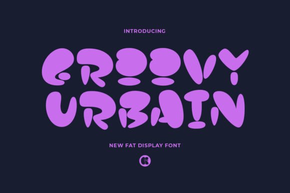 Groovy Urbain Font - Featured Image