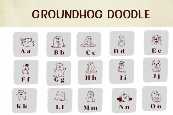 Groundhog Doodle Font - Featured Image
