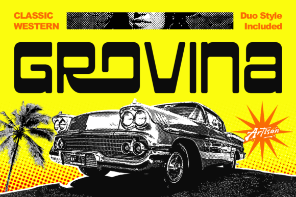 Grovina Font - Featured Image