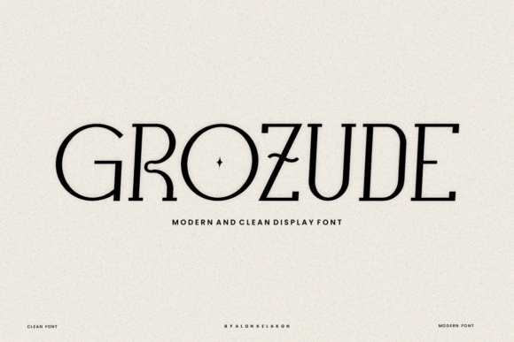 Grozude Font - Featured Image