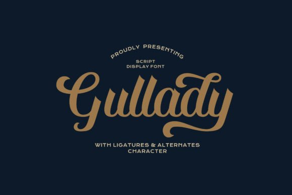 Gullady Font - Featured Image