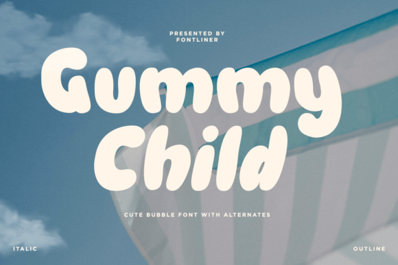 Gummy Child Font - Featured Image