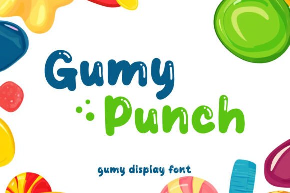 Gumy Punch Font - Featured Image