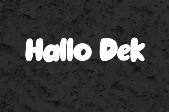 Hallo Dek Font - Featured Image