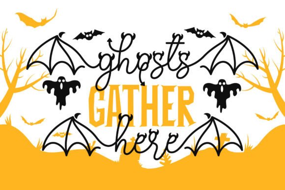 Hallo Ghost Duo Font - Featured Image