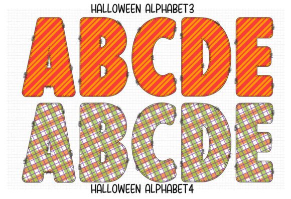 Halloween Alphabet Font - Featured Image