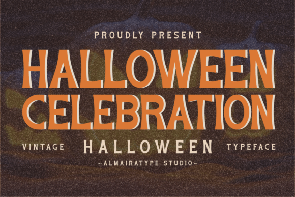 Halloween Celebration Font - Featured Image