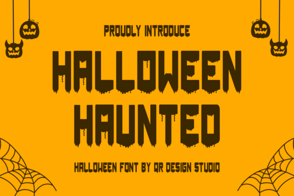 Halloween Haunted Font - Featured Image