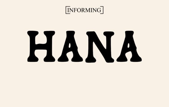 Hana Font - Featured Image