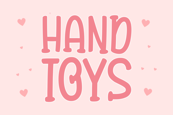 Hand Toys Font - Featured Image