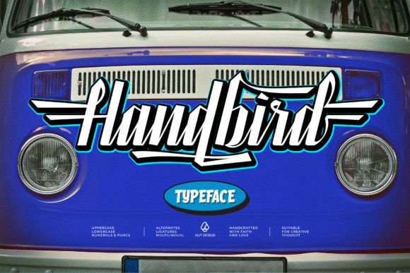 Handbird Font - Featured Image
