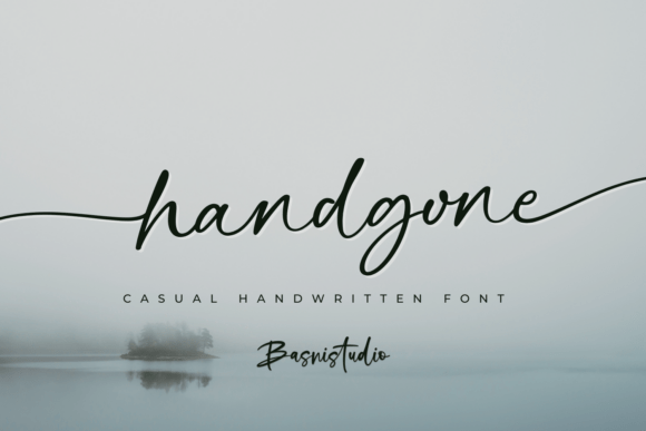 Handgone Font - Featured Image