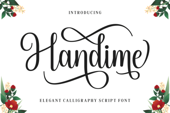 Handime Font - Featured Image