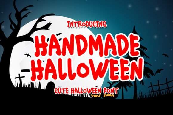 Handmade Halloween Font - Featured Image