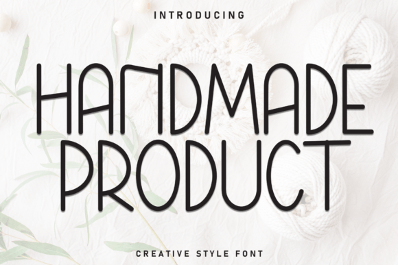 Handmade Product Font - Featured Image