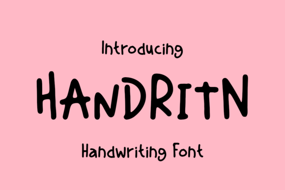 Handritn Font Font - Featured Image