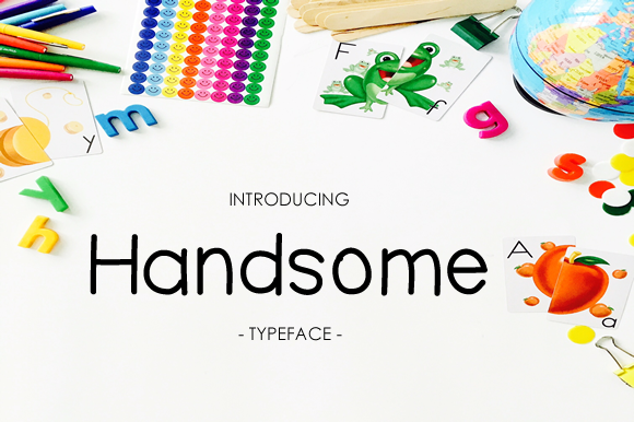 Handsome Font - Featured Image