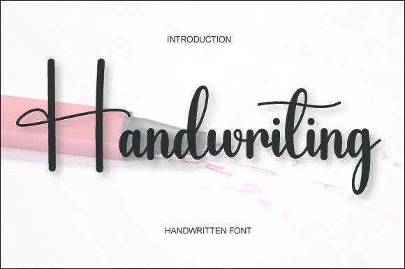 Handwriting Font - Featured Image