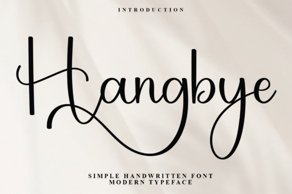 Hangbye Font - Featured Image