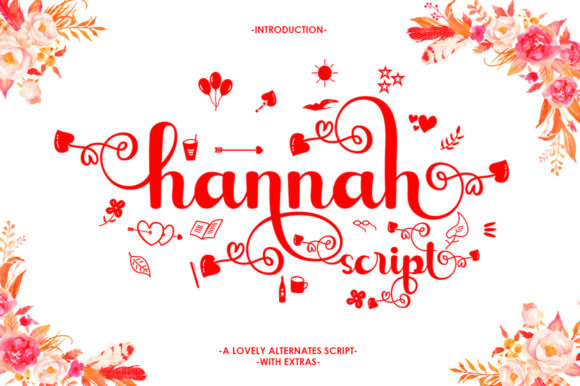 Hannah Script Font - Featured Image