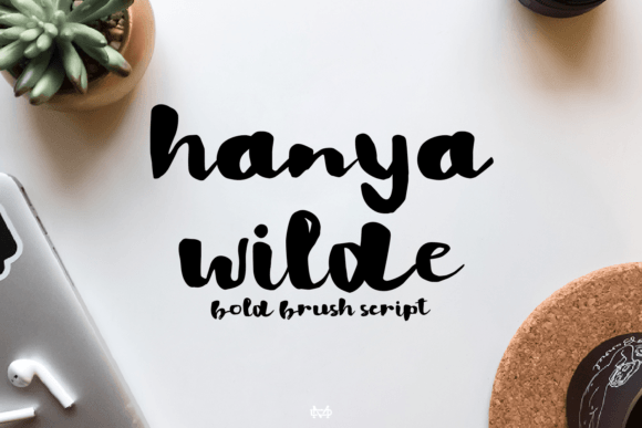 Hanya Wilde Font - Featured Image