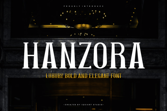 Hanzora Font - Featured Image
