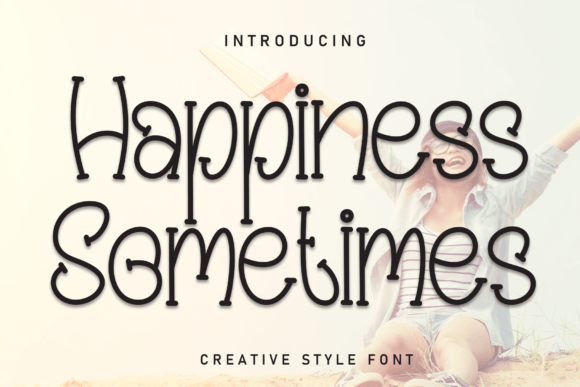 Happiess Sometimes Font - Featured Image