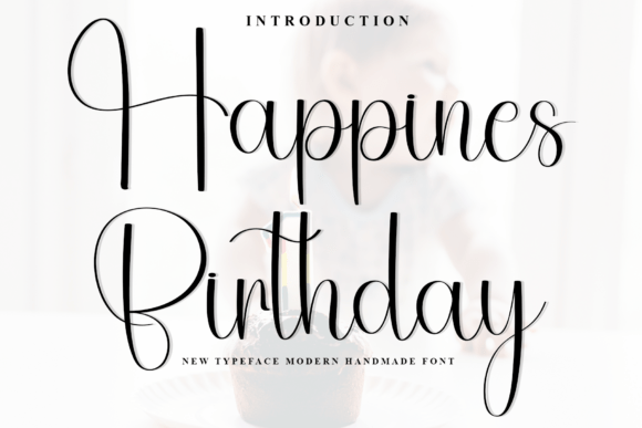 Happines Birthday Font - Featured Image