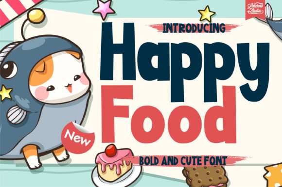 Happy Food Font - Featured Image