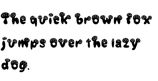 Happy Fungy Font - Featured Image