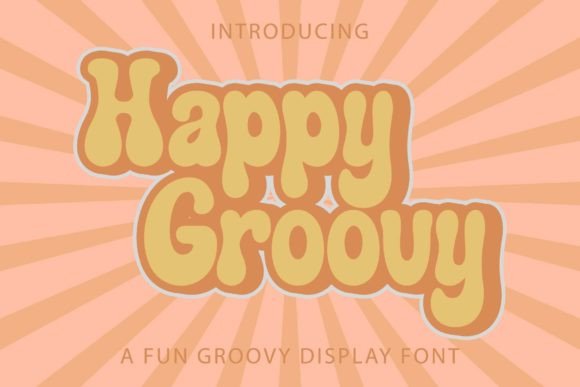 Happy Groovy Font - Featured Image