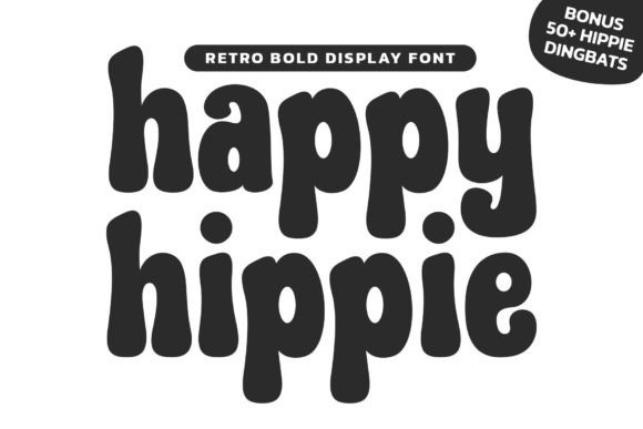 Happy Hippie Font - Featured Image