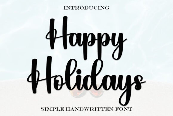 Happy Holidays Font - Featured Image