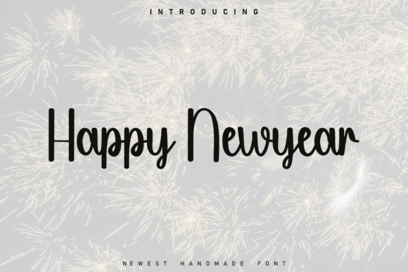 Happy Newyear Font - Featured Image