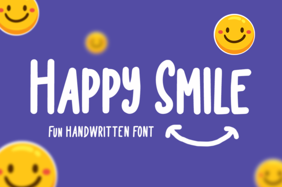Happy Smile Font - Featured Image