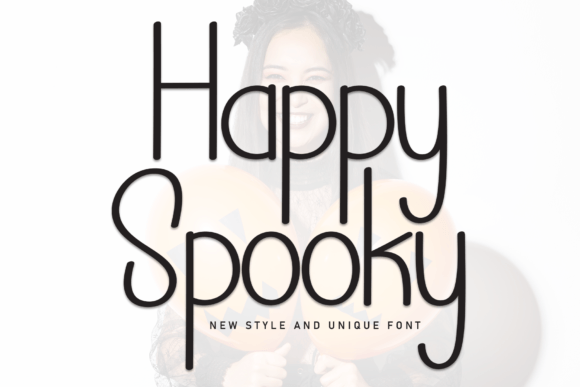 Happy Spooky Font - Featured Image