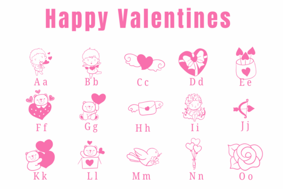 Happy Valentines Font - Featured Image