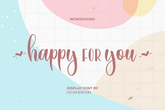 Happy for You Font - Featured Image