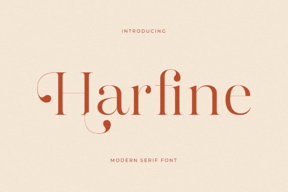 Harfine Font - Featured Image