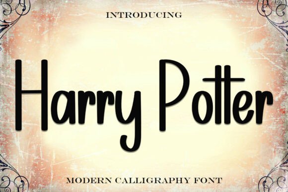 Harry Potter Font - Featured Image