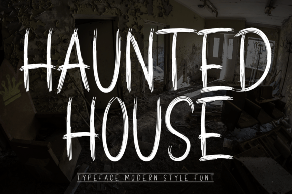 Haunted House Font - Featured Image