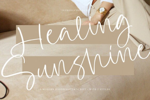 Healing Sunshine Font - Featured Image