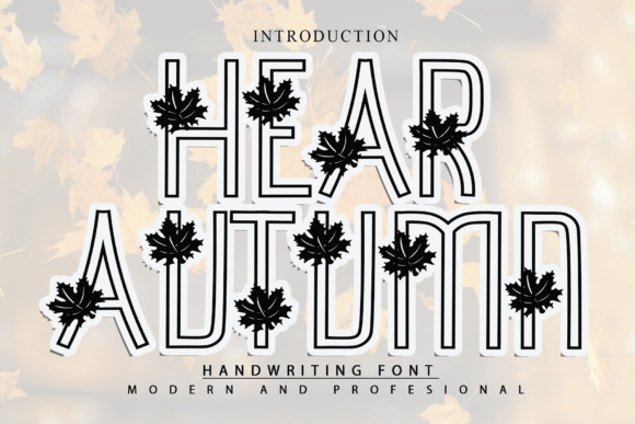 Hear Autumn Font - Featured Image